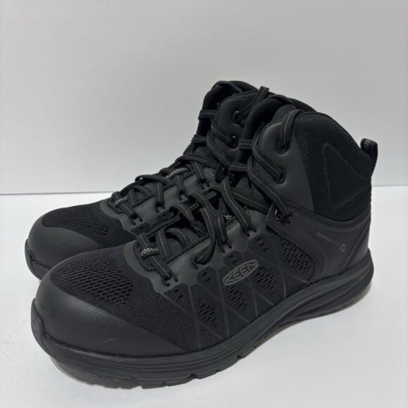 Keen Utility Men’s Vista Energy Mid Work Boots Black, Size 10.5 D main image 6